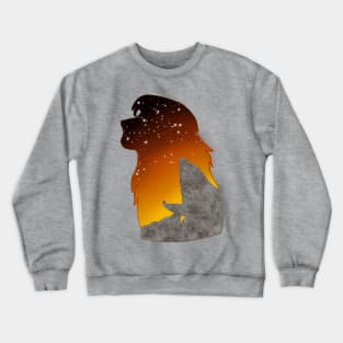 Lion king sunset Crewneck Sweatshirt